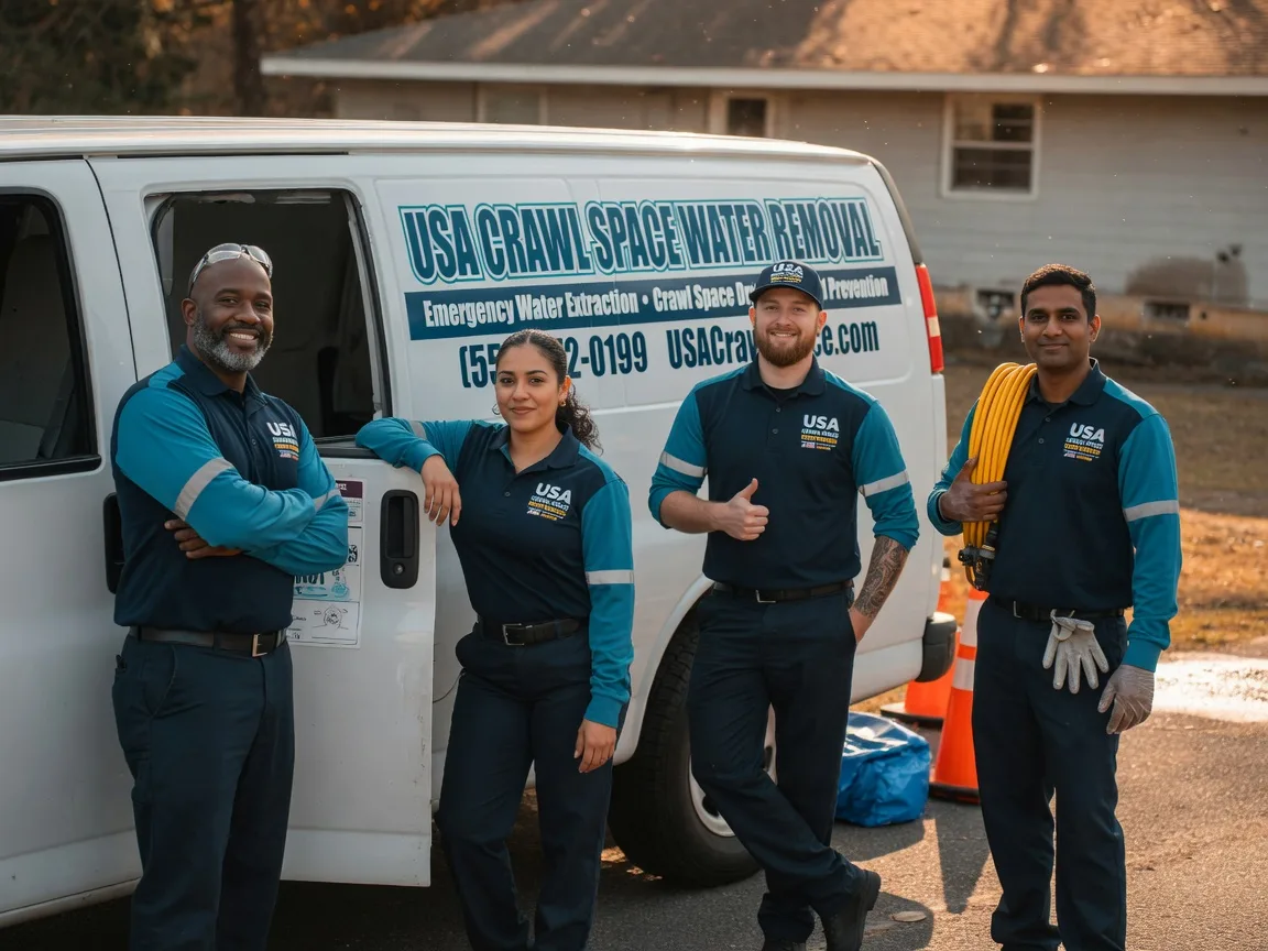 Crawl Space Water Removal company in Mathews, LA